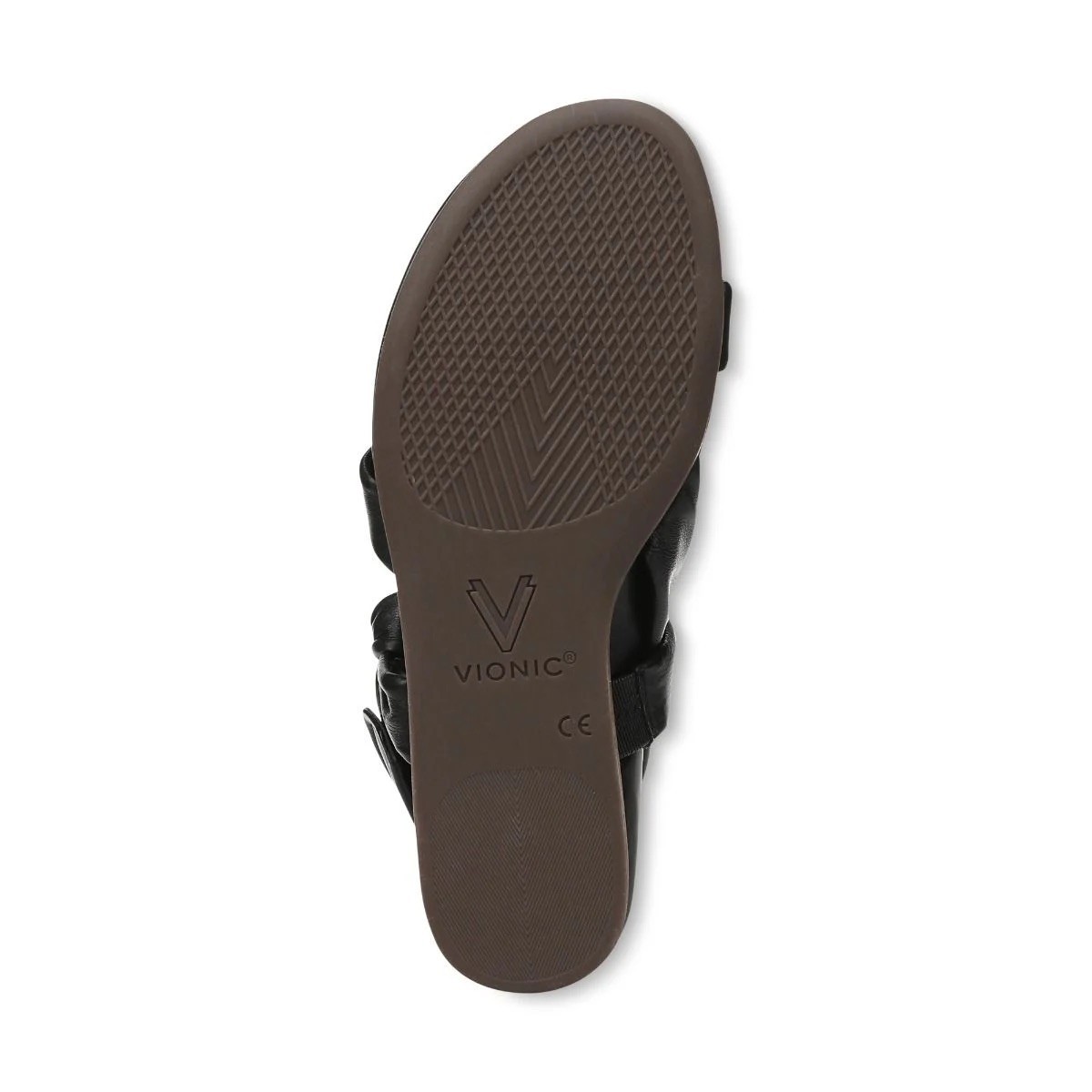 Vionic Geneva Strappy Toe Post Sandal Women’s Leather Arch Support Comfort