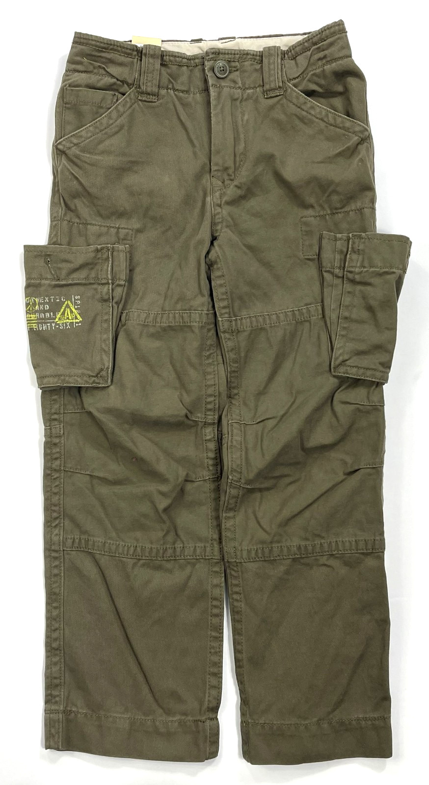 New With Tags Gap Kids Boys Cargo Fatigue Pants sz 7 reg.