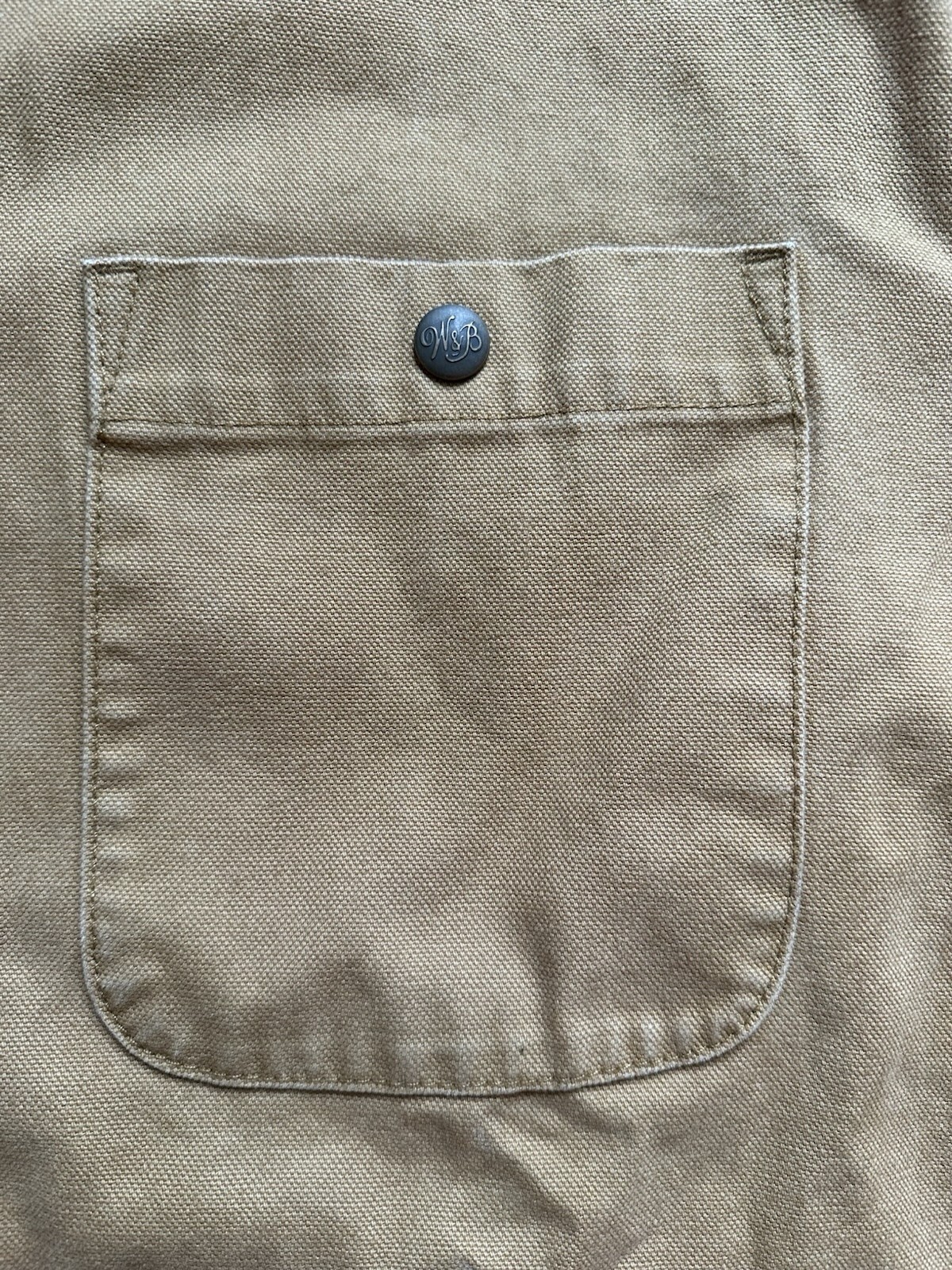 Wallace & Barnes J Crew Duck Canvas Chore Coat Jacket Xl