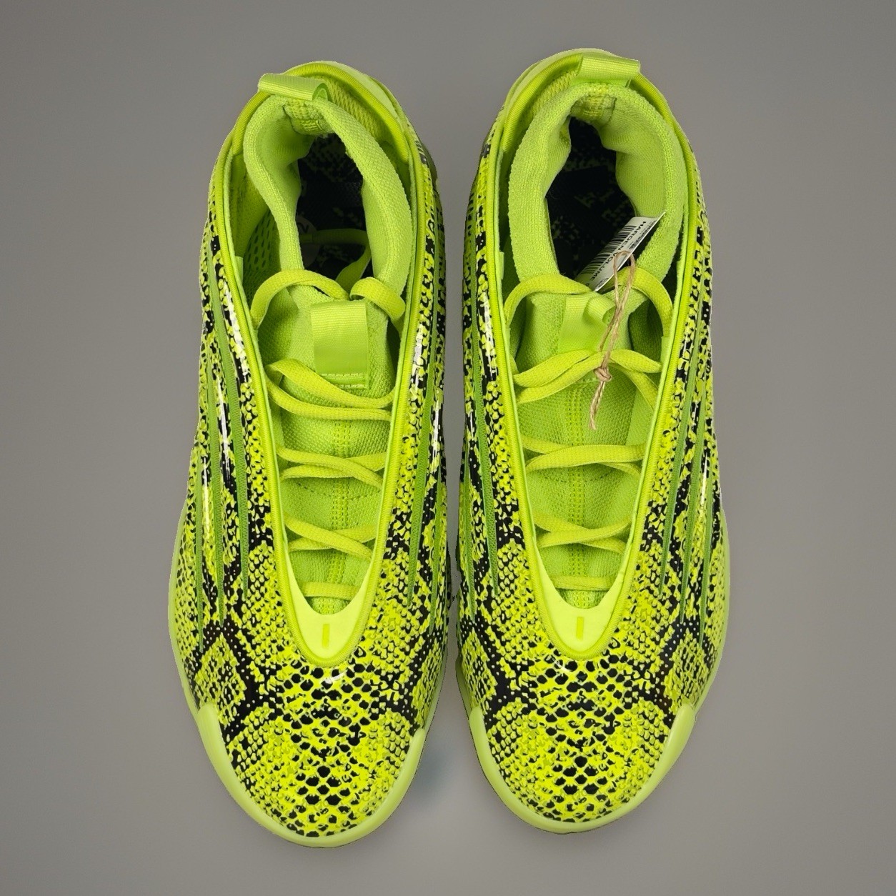 Adidas Harden Volume 9 “Solar Slime” Snakeskin | JR8289 RARE Mens SIZE 10,5