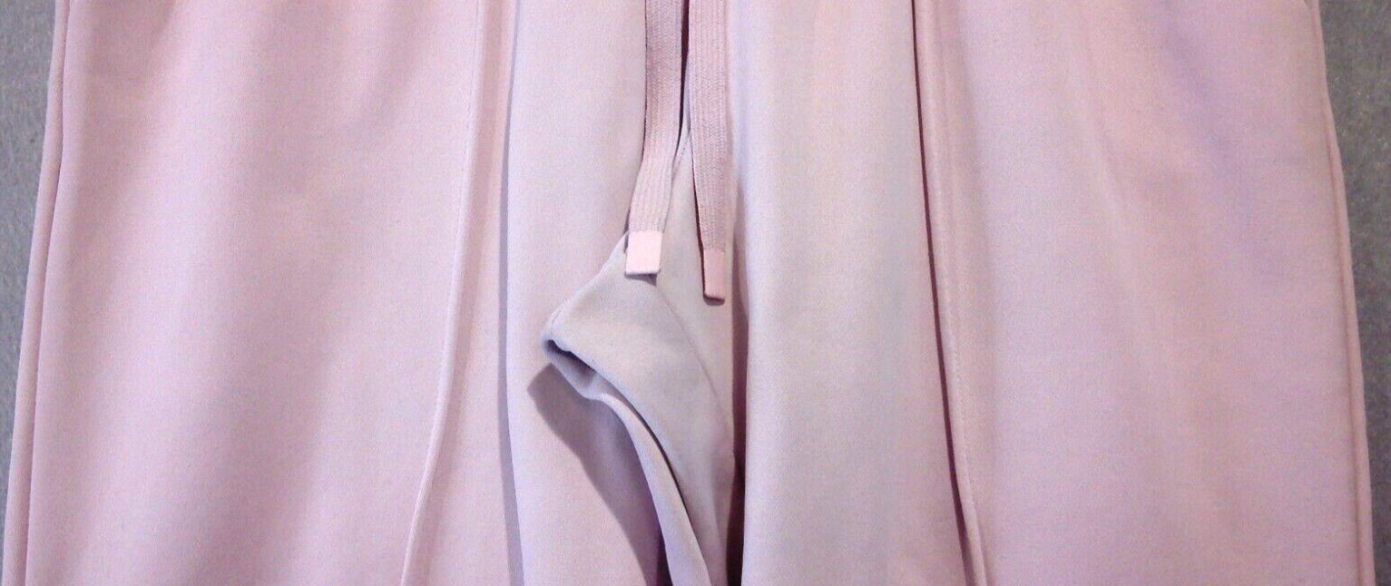 Xersion Quick-Dry Activewear Jogger Pant Pink Sz L Stretch Waist Pockets Comfort