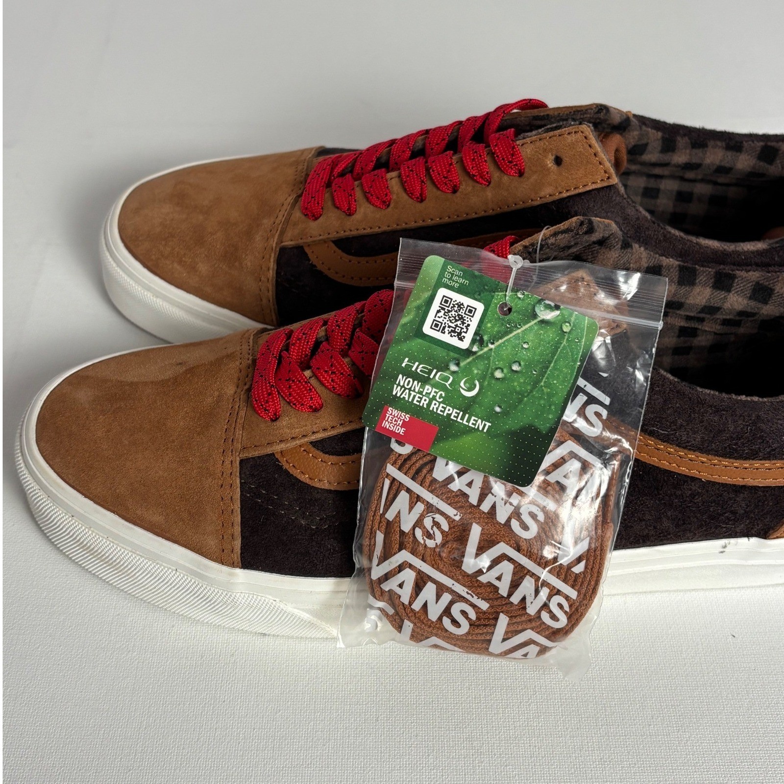 NEW Vans Old Skool Brown Suede Water Repellent Sneakers Mens 10 Gorpcore