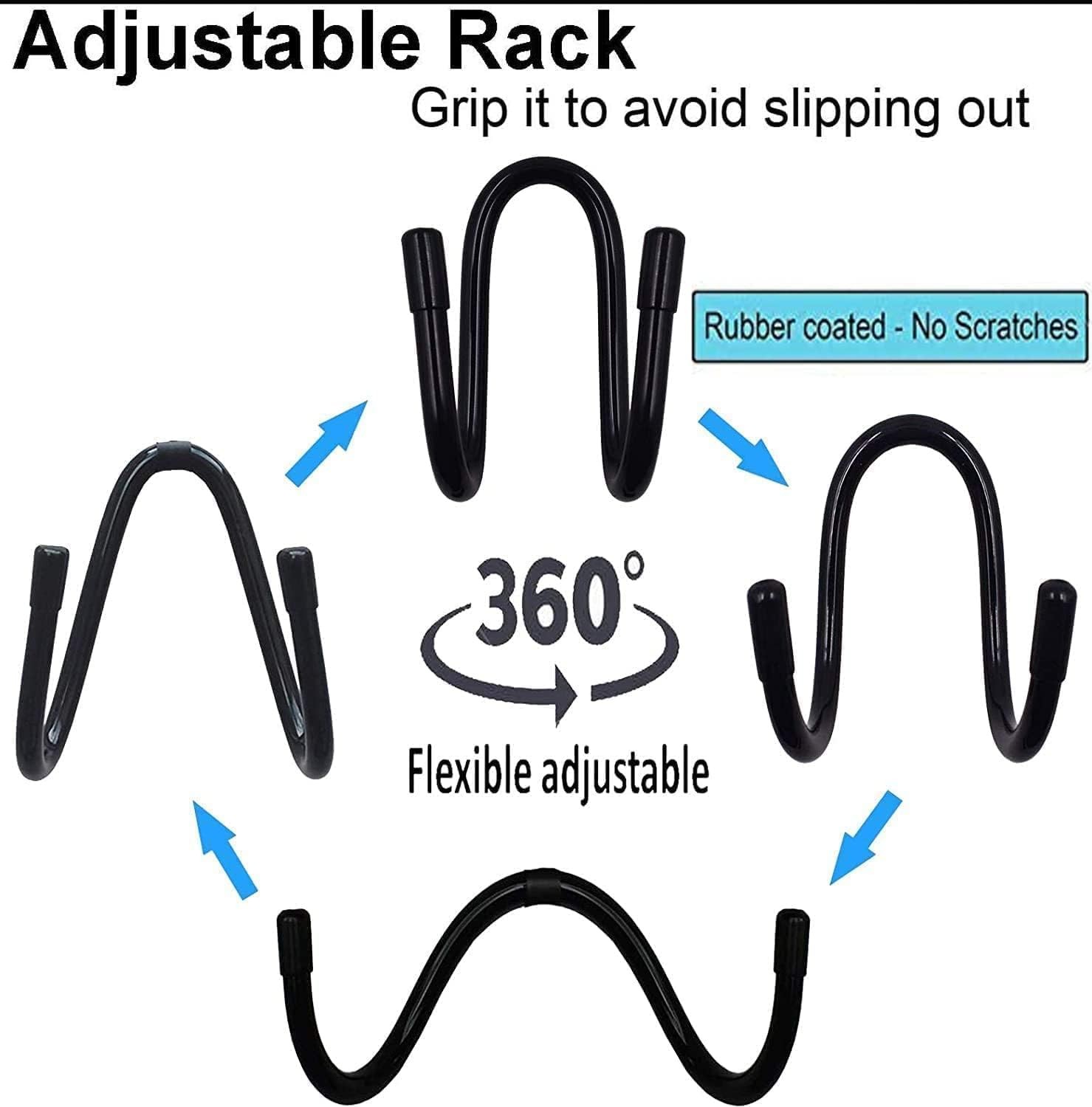 2 Pack Closet Bag Hanger Hooks for Handbags, Backpacks, Belts, Travel Bags 20 Lb