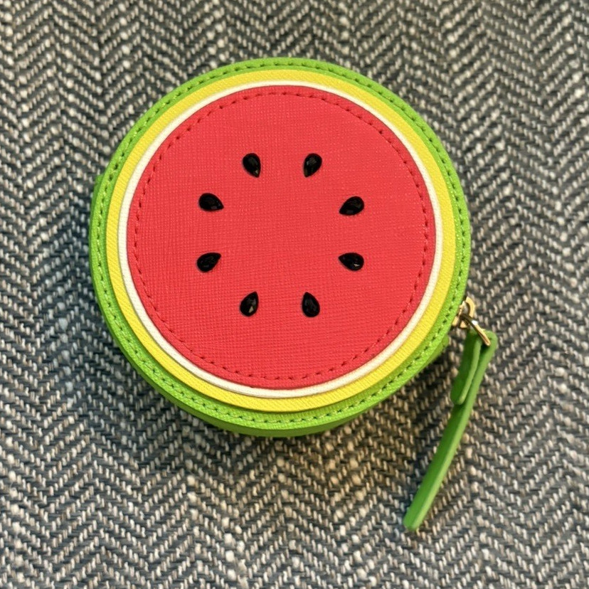 kate spade new york Make a Splash Watermelon Coin Purse – EUC