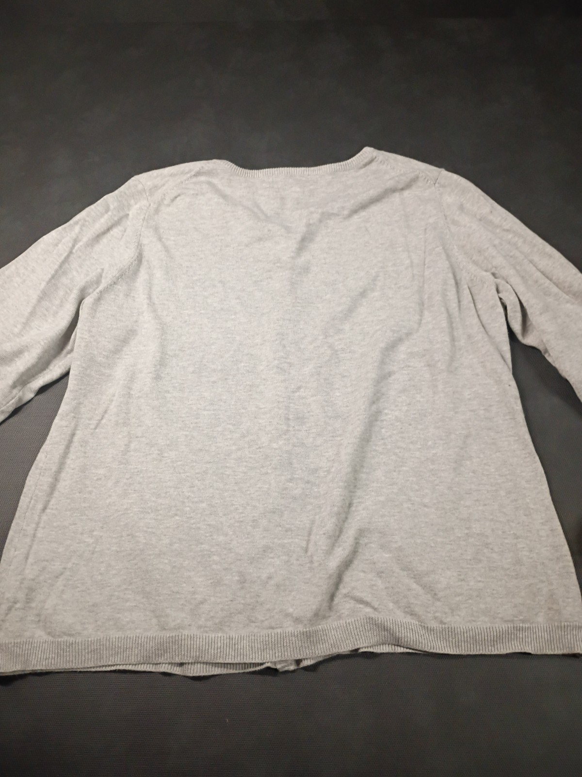 Jessica London Button-up Sweatshirt Women’s Plus Size 18/20 Gray