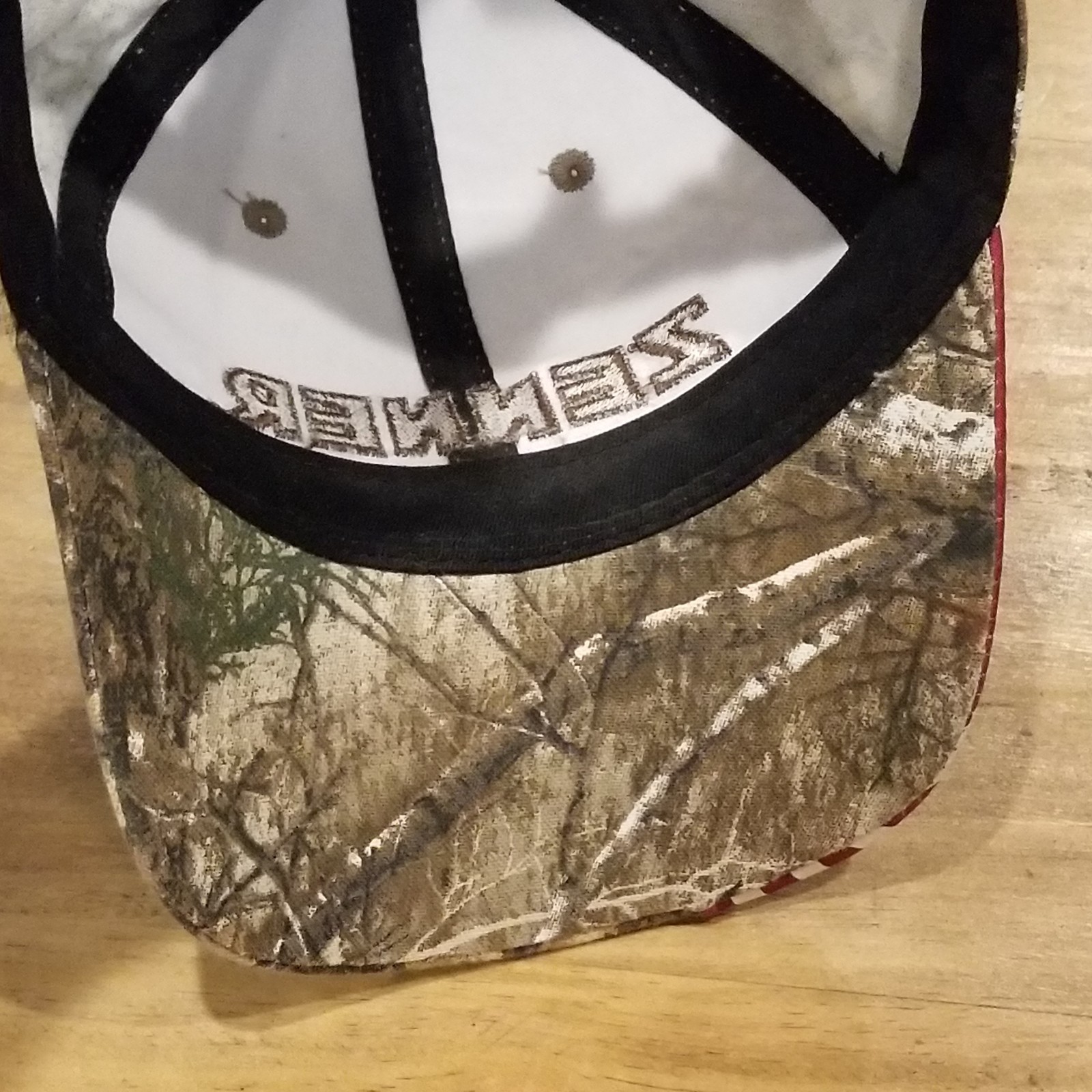 Camouflage Hat Cap Strap Back Outdoor Cap Zenner USA Flag One Size