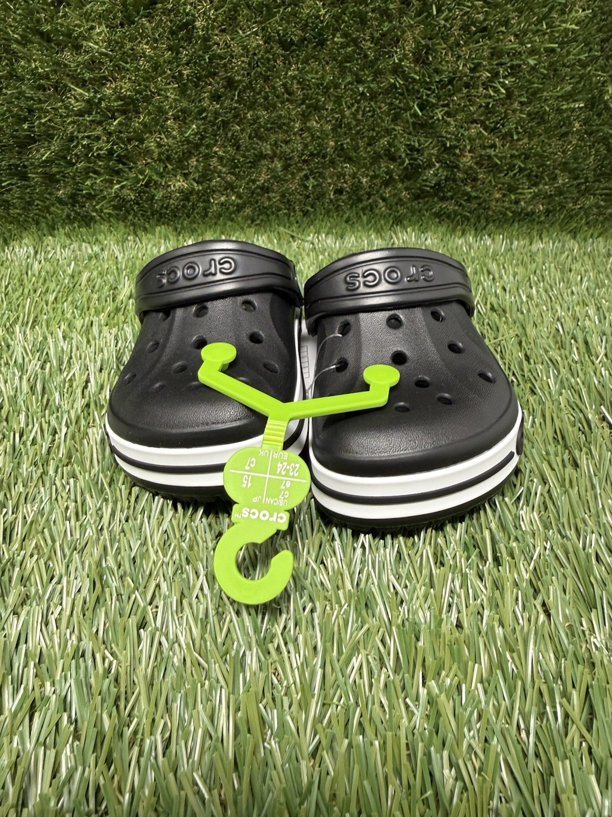 Child’s Bayaband Crocs Black C7