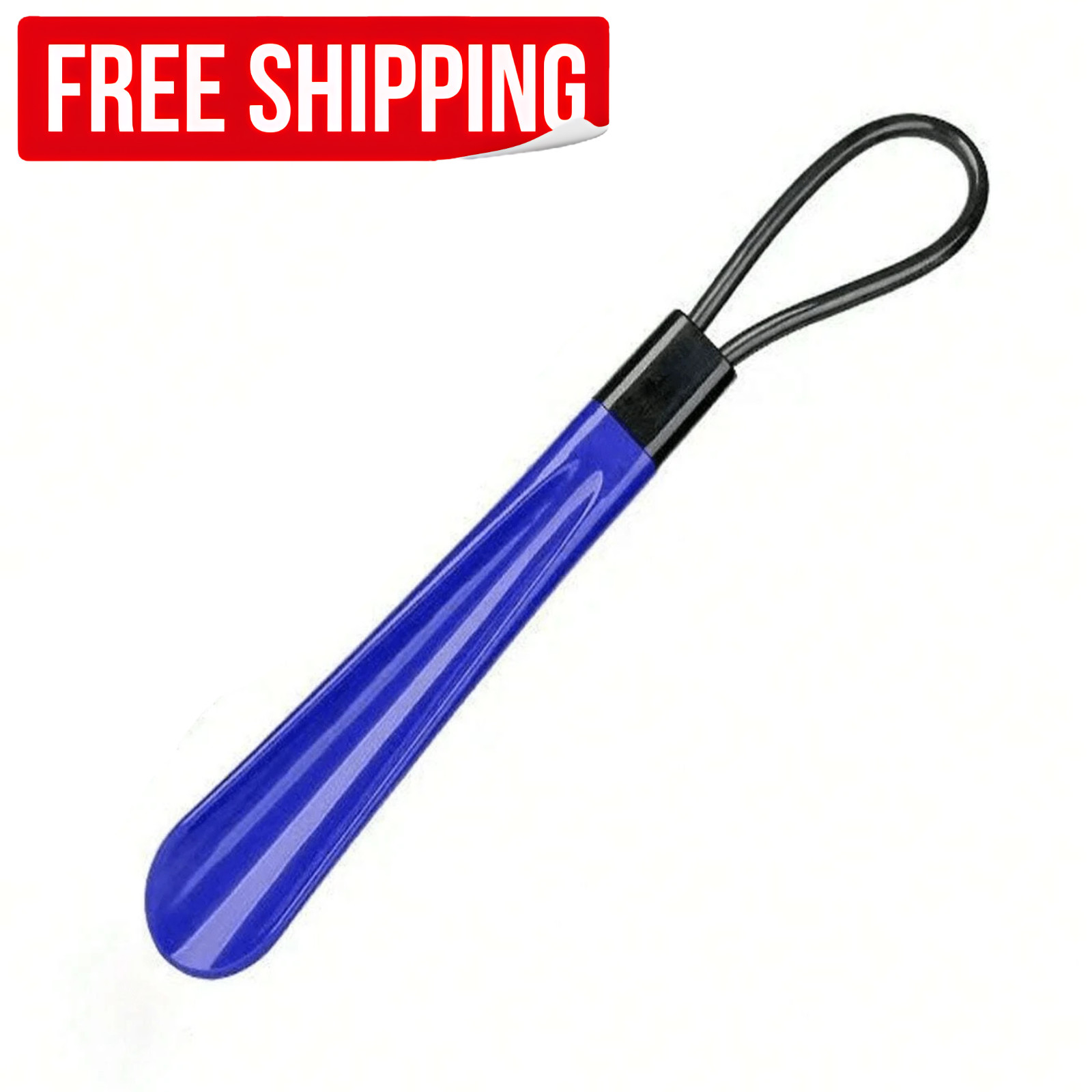 Long Handle Shoe Horn 18In Long Easy Shoe Helper Dressing Aid Senior Comfort US