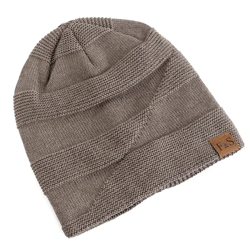 Beanie Hat Cap Plain Knit Ski Skull Cuff Winter Men Women CF Unisex Warm Slouchy