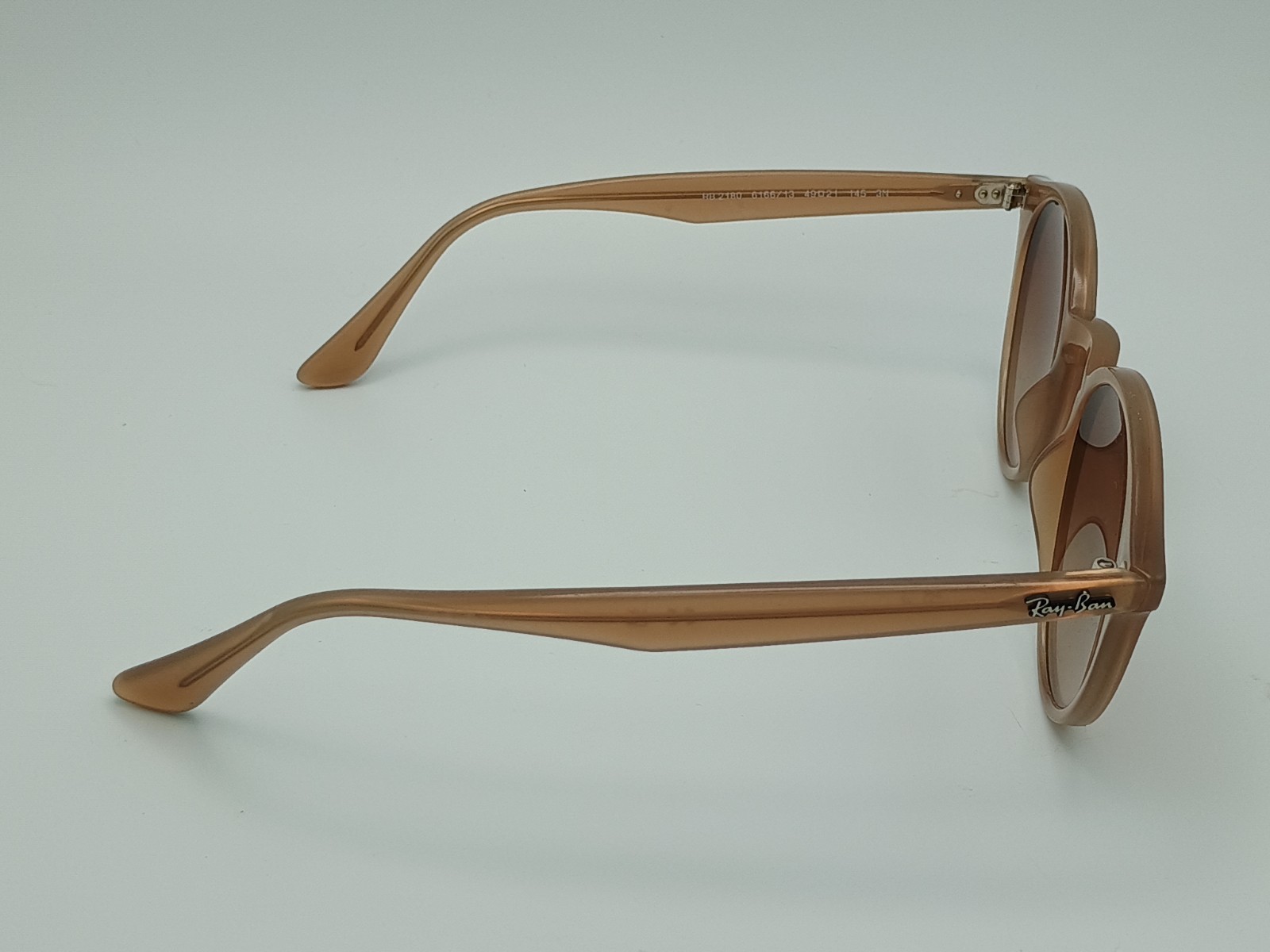 Ray-Ban RB2180 6166/13 Light Brown Round Sunglasses 49-21-145 Brown Gradient
