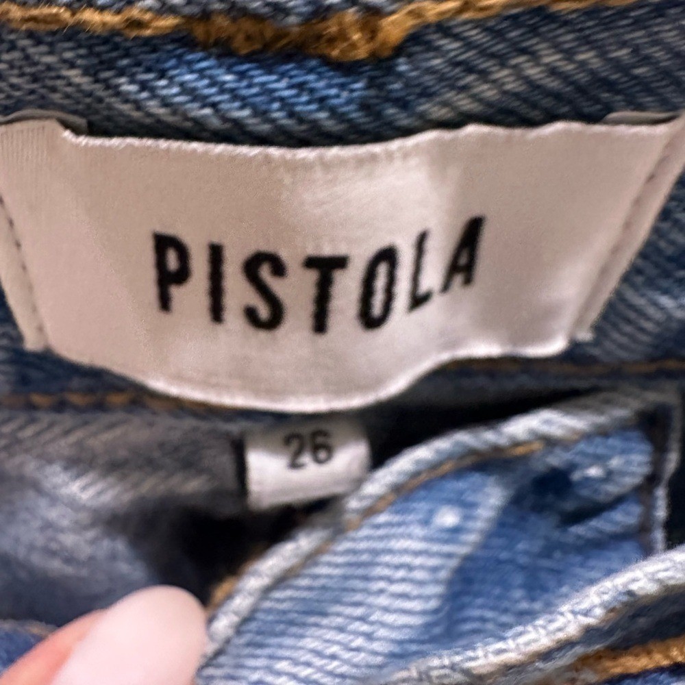 PISTOLA Charlie High-Rise Straight Jeans – Dolores Park Size 26/2