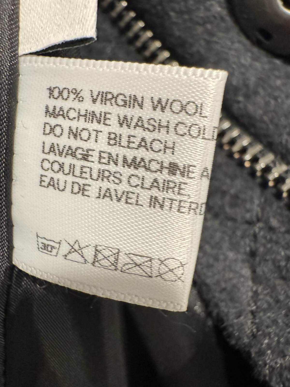 We-ar4 Womens 100% Virgin Wool Jacket Size SMALL NWT