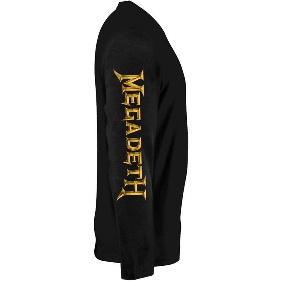 Megadeth “Peace Sells… but Who’s Buying?” Long Sleeve Black T-Shirt Metallica