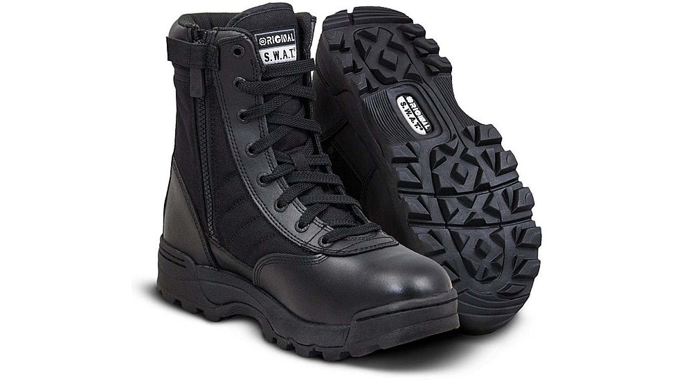 Original S.W.A.T. 115201 Classic 9in Side Zip Tactical Boots Mens Size 13
