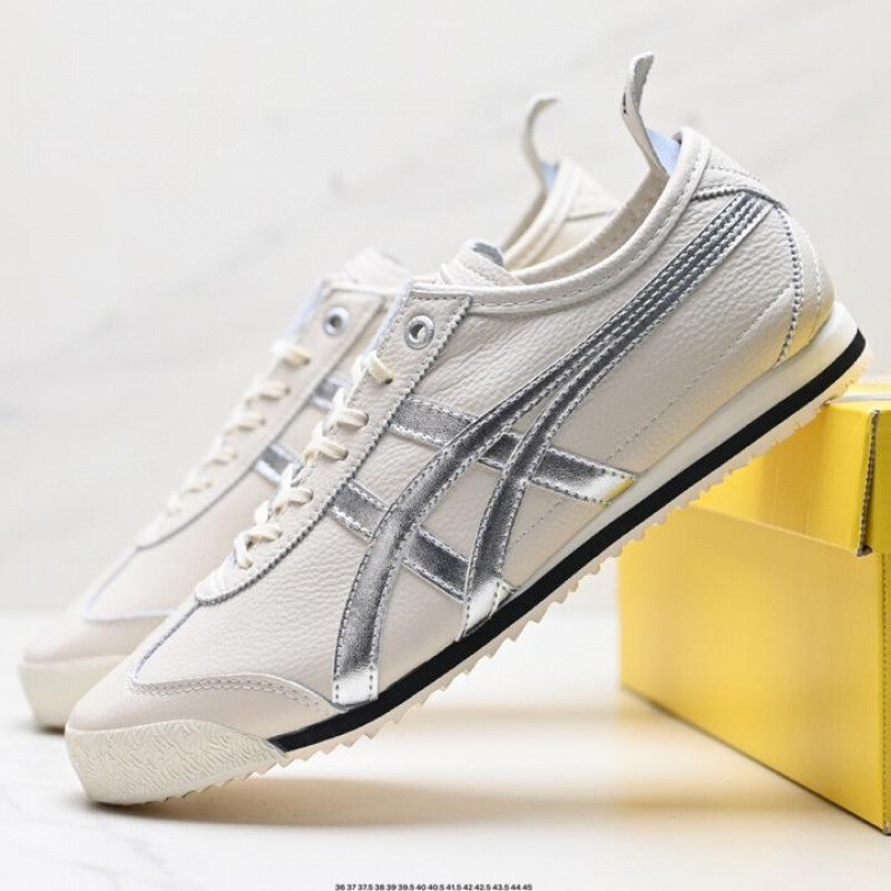 MEXICO 66 SD Unisex Classic sports shoes Beige silver