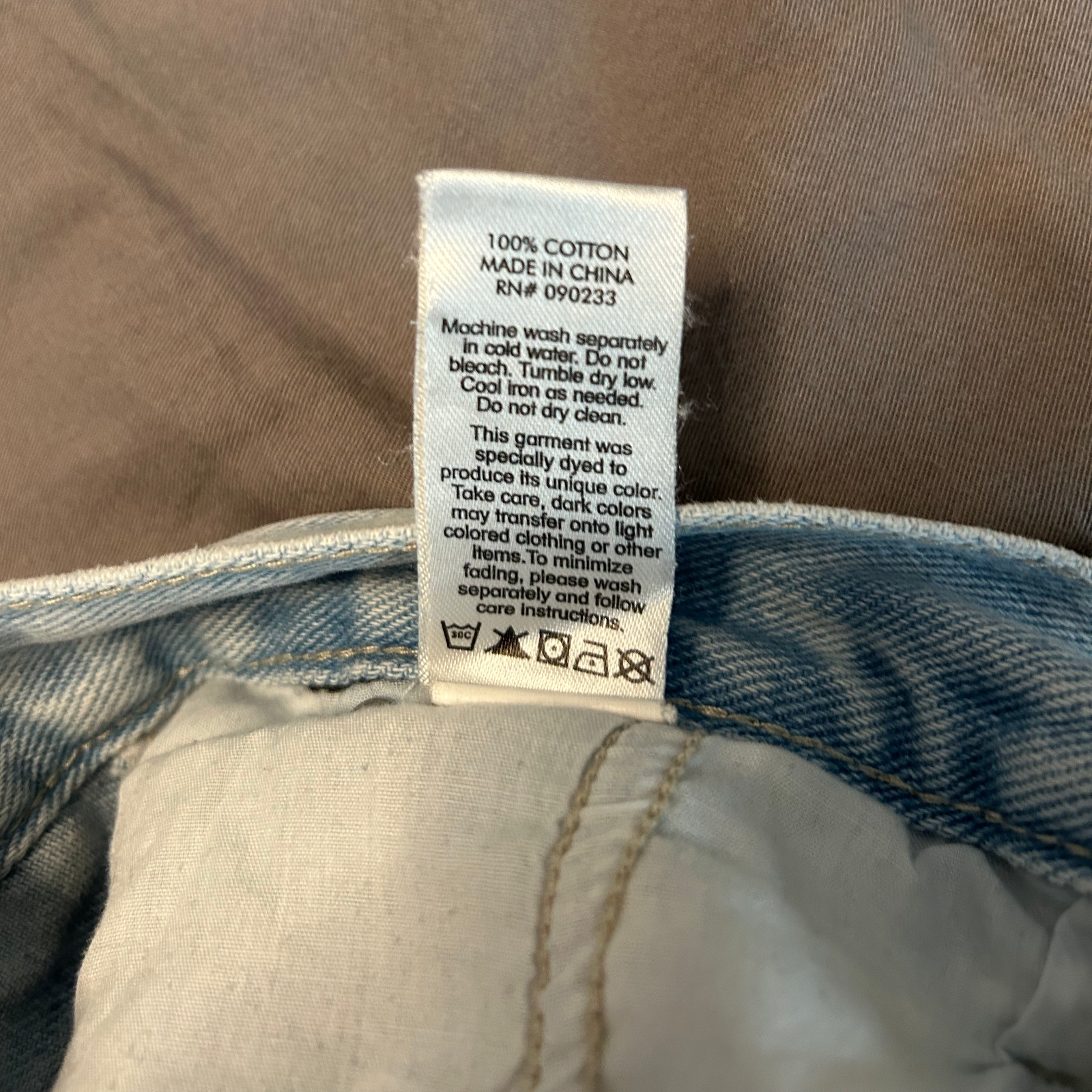 PacSun Light Blue Cargo Jeans Men’s 28×30