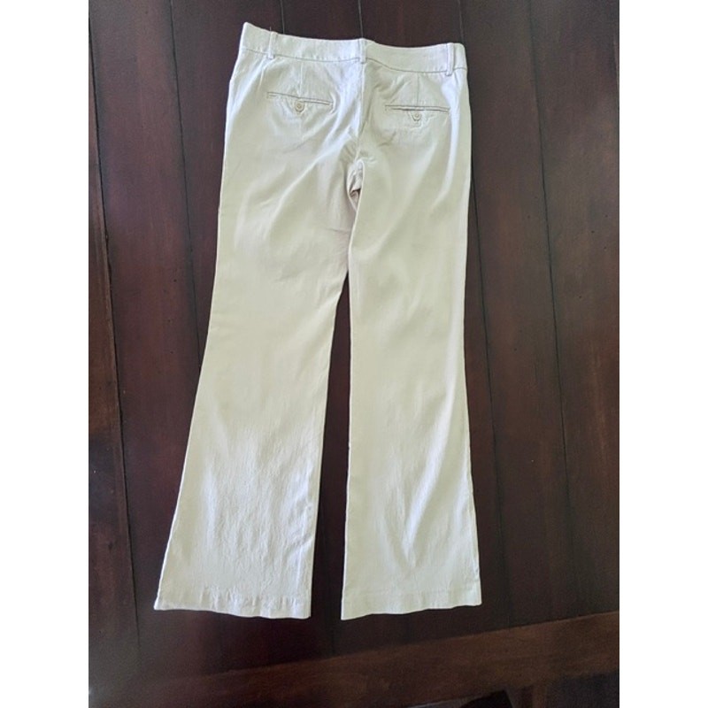 Express Design Studio Editor Pants Women’s Size 6 Tan Wide Leg Career Trousers
