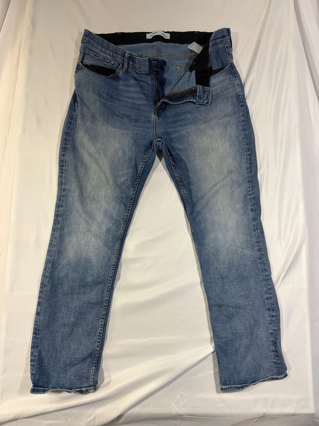 Old Navy Slim Built-In Flex Jeans 38×30 Medium Wash