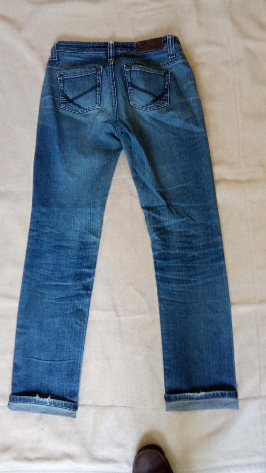 S.Oliver Street One Blue Luisa “Extra Long” Used Excellent Cotton: 82 cm