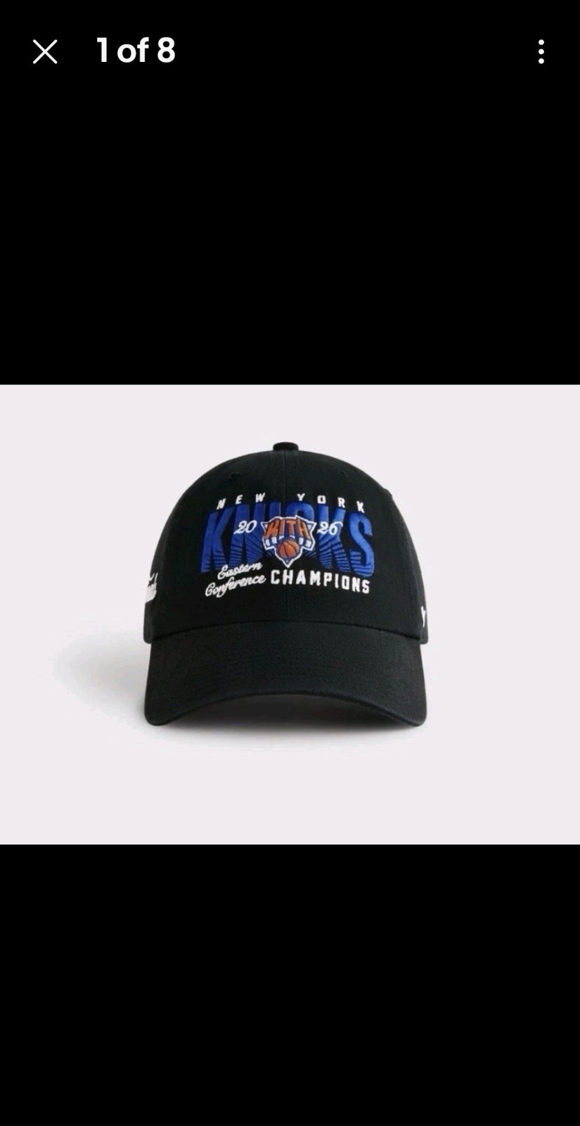 Kith & ’47 New York Knicks 2026 Finals Clean Up Cap. IN HAND TO SHIP TODAY/TAGS
