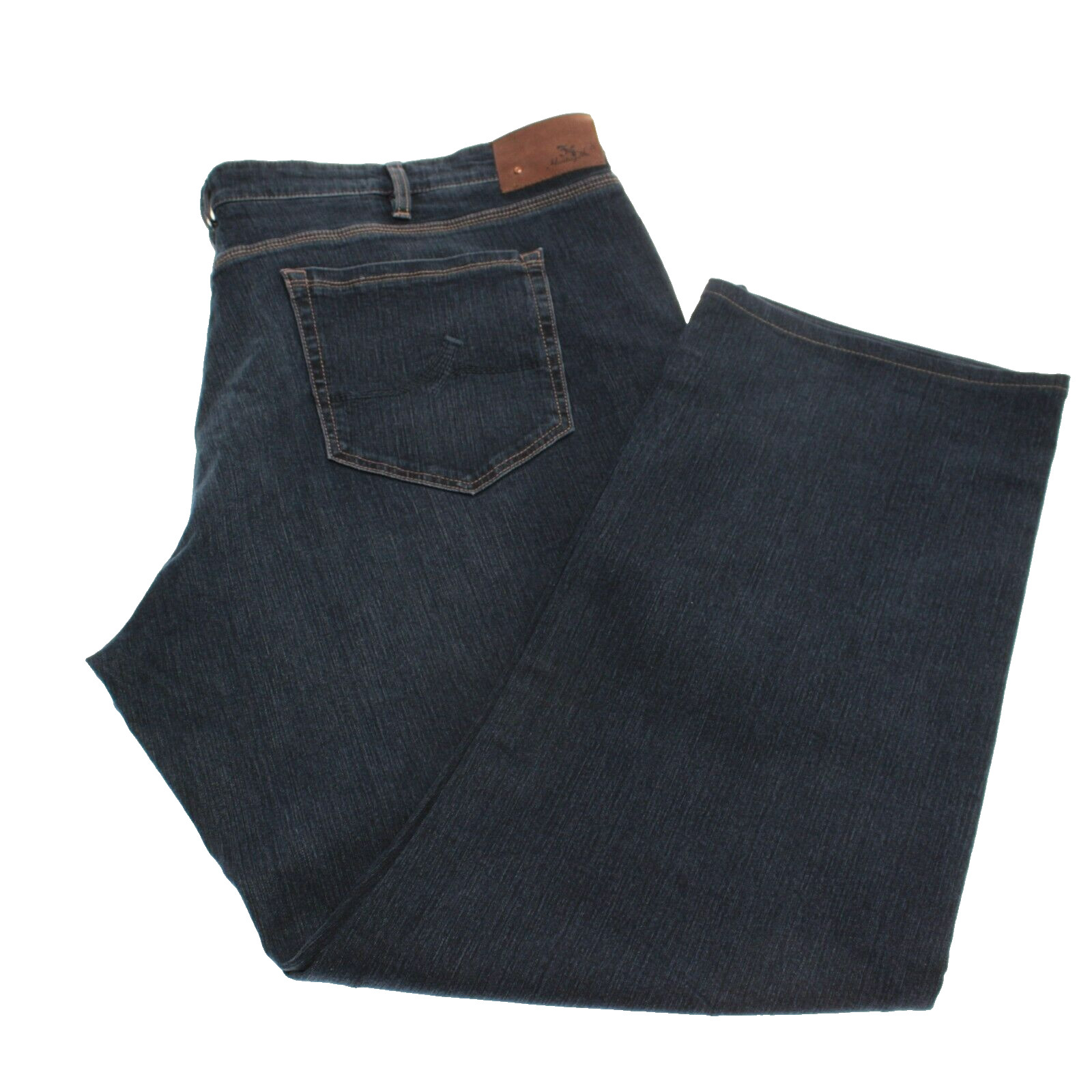 34 Heritage Cotton Blend Charisma Five Pocket Jeans Size 48 x 34 Blue Denim