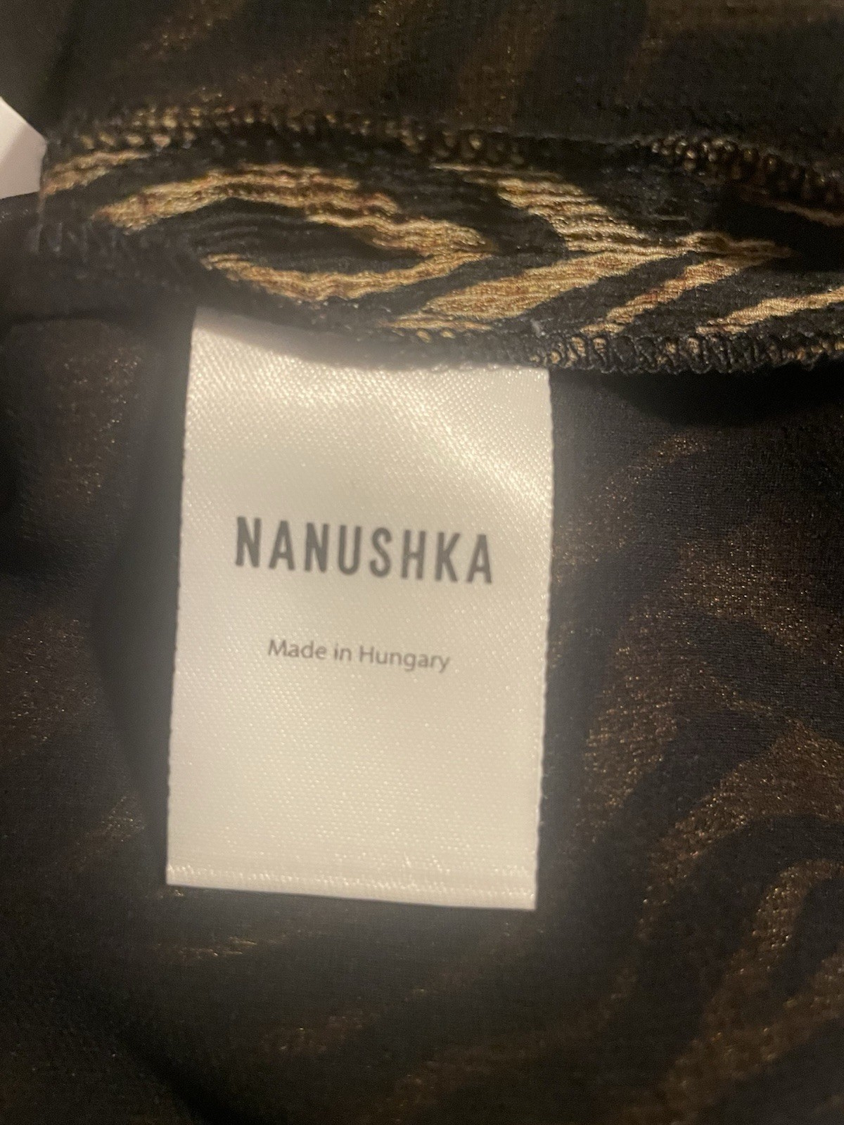 Nanushka Oasis Tiger Print Wrap Midi Dress Size S SS18 Animal BNWT Made Hungary
