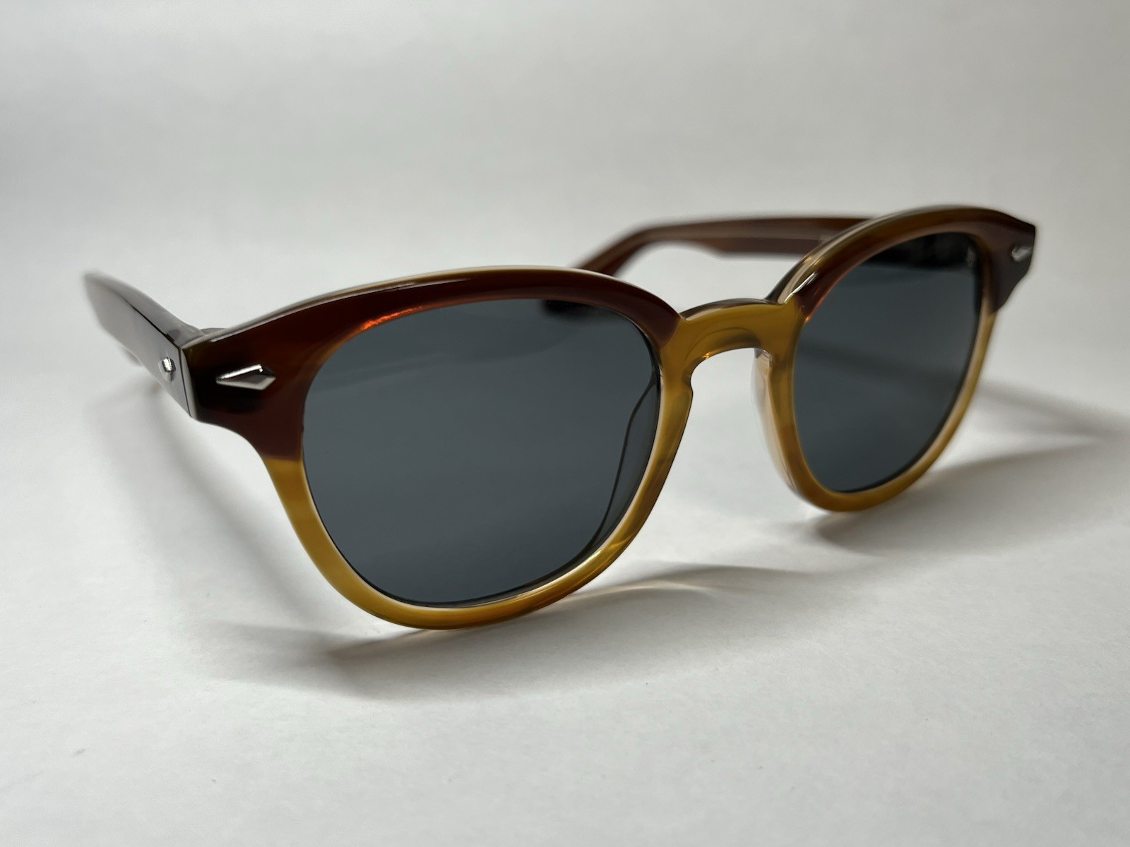 American Optical Times “Chestnut Sand” True Color Gray 47-21-145mm NEW OB