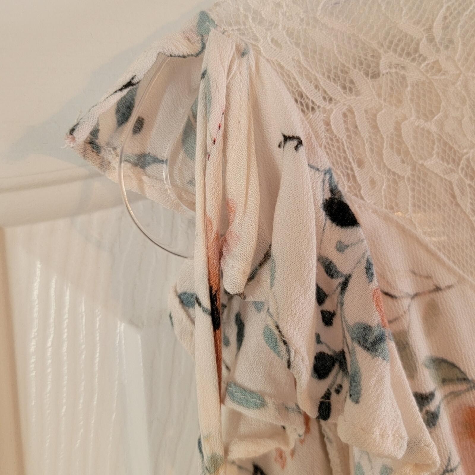 Boho Floral V-Neck Dress