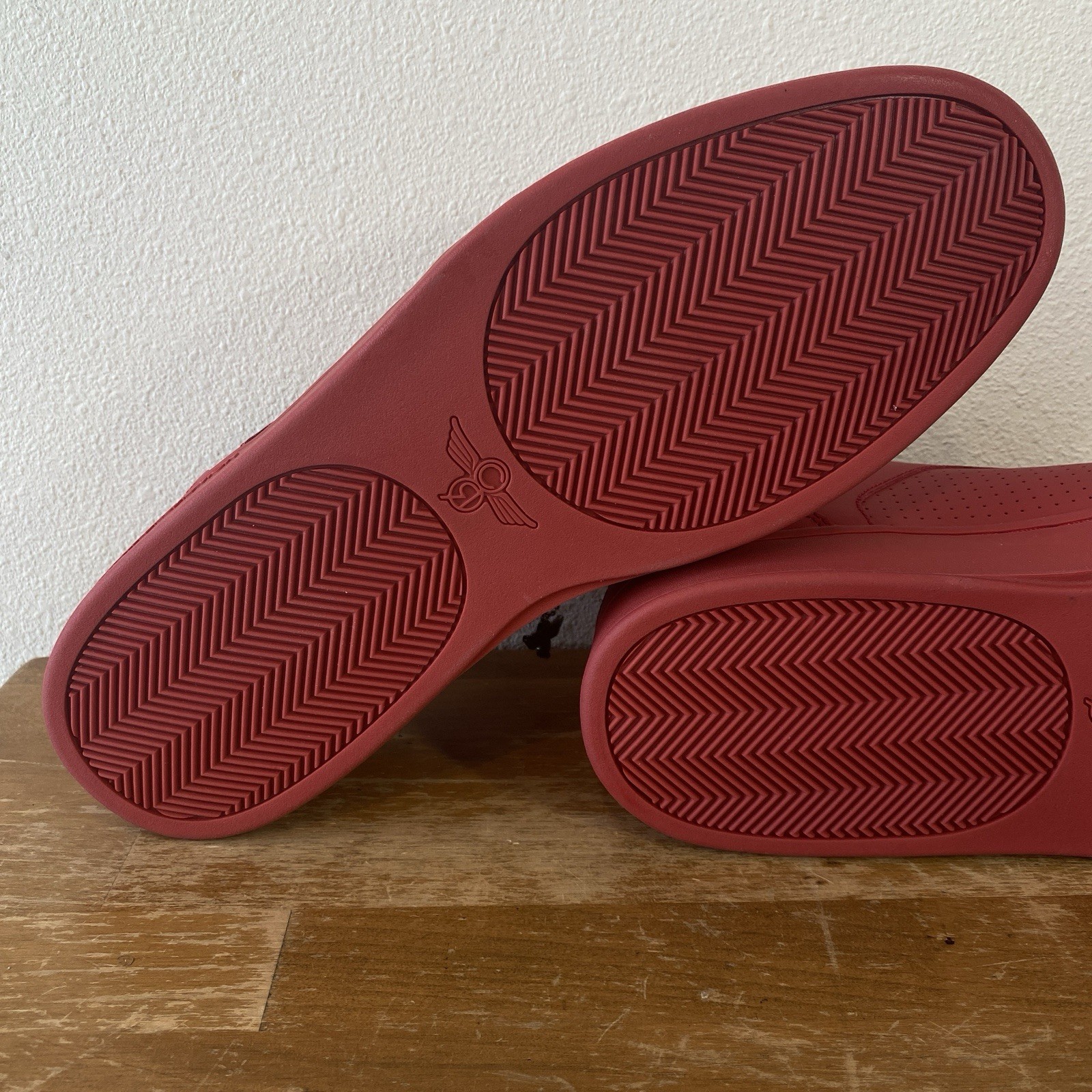 Creative Recreation Cesario Lo Red Leather Low Top Sneaker – Size 13