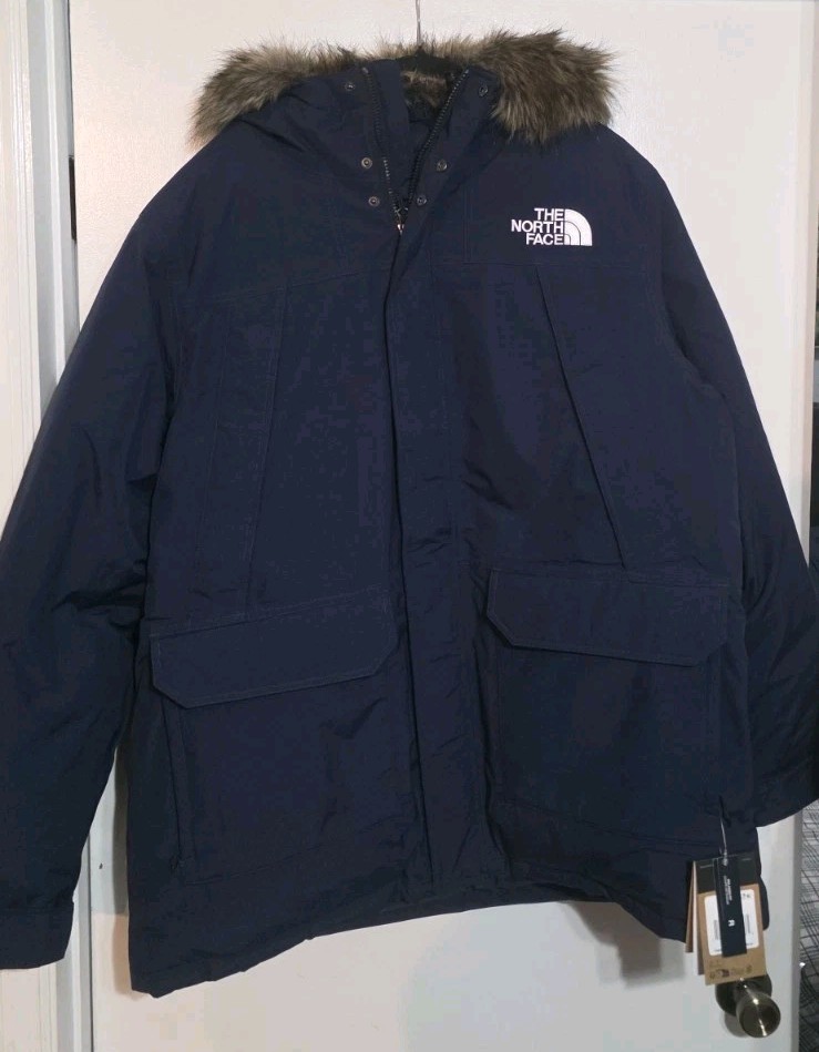 The North Face Mens McMurdo Parka Summit Navy Men Size XL NWT