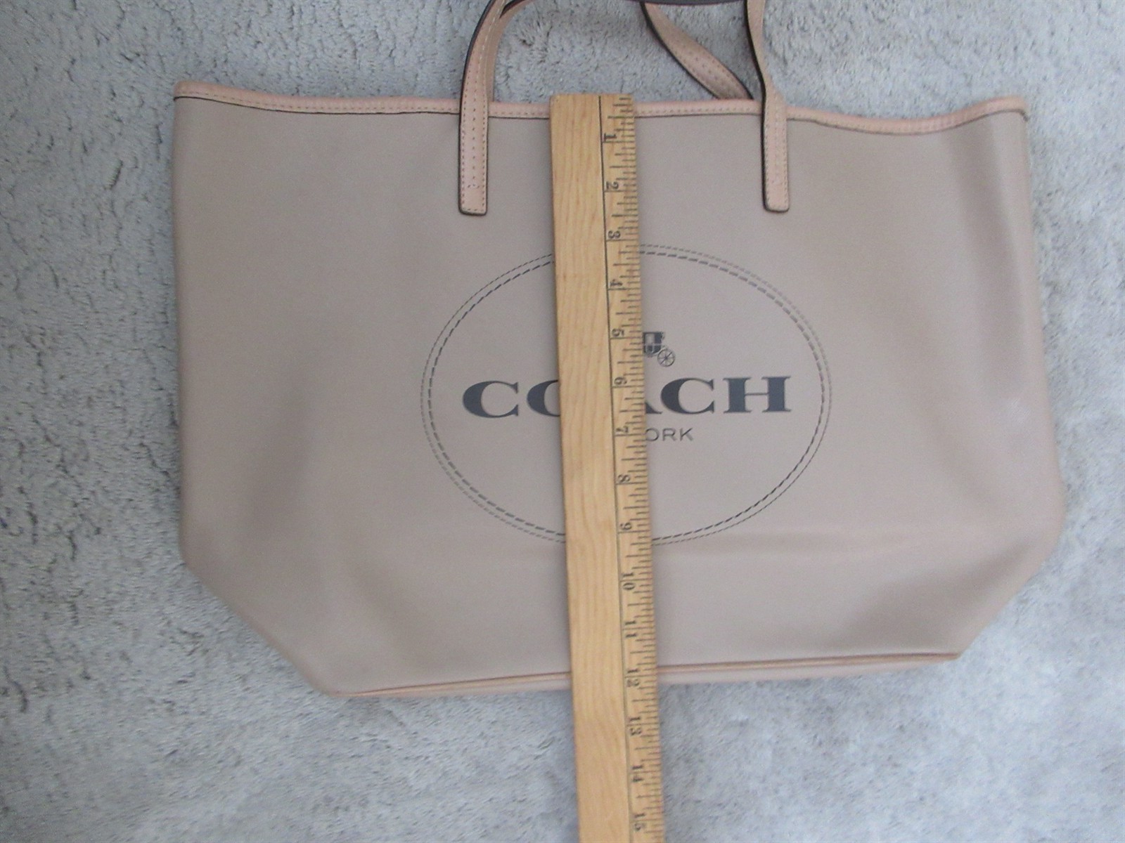 vintage COACH Metro Horse & Carriage Tote F31315