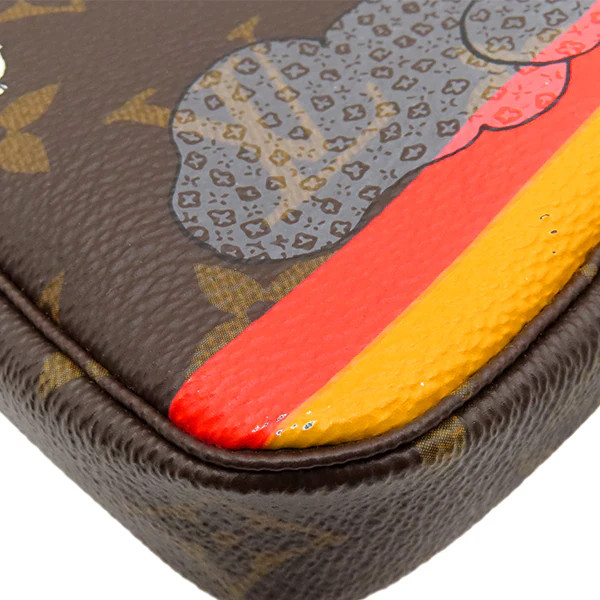 Louis Vuitton Pochette Accessoires 2015 Christmas Limited Handbag M41655 #HDB573