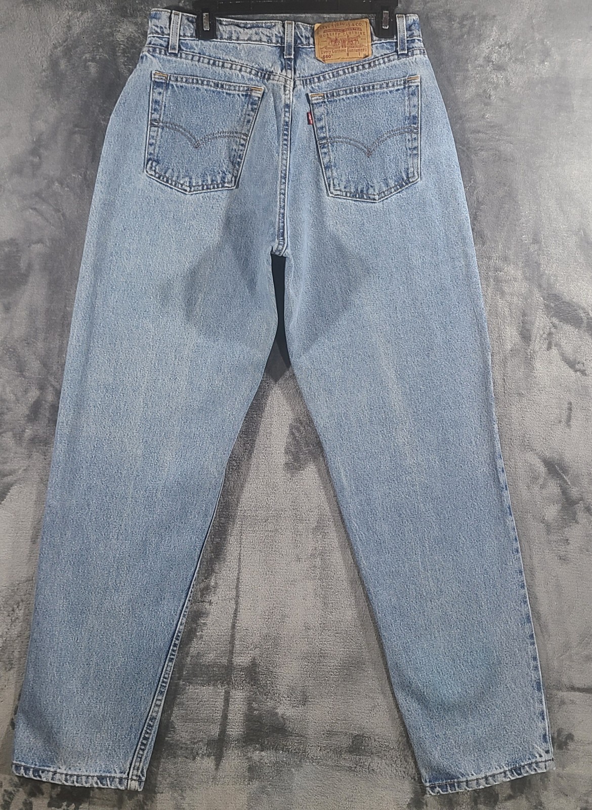 Vintage 1998 Levi’s 560 Women’s Size 14 Reg M Loose Fit Made in USA Blue Denim
