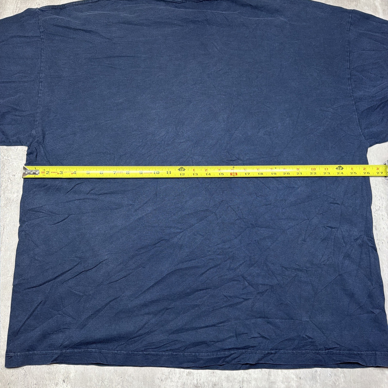 Vintage Champs UCLA Bruins Football Spell Out Shirt Men’s XXL Navy Blue NCAA
