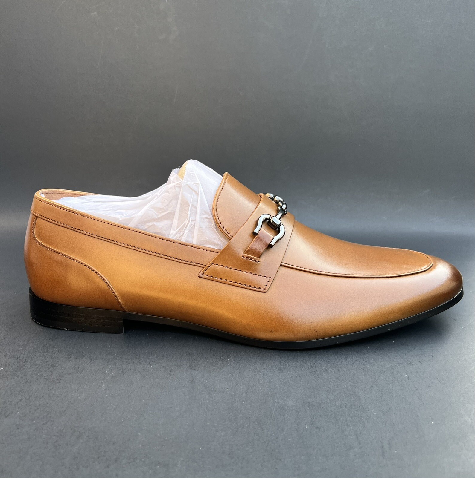 ALDO Marinho Loafers Brown (Cognac Leather Smooth) Men’s 10 US Size