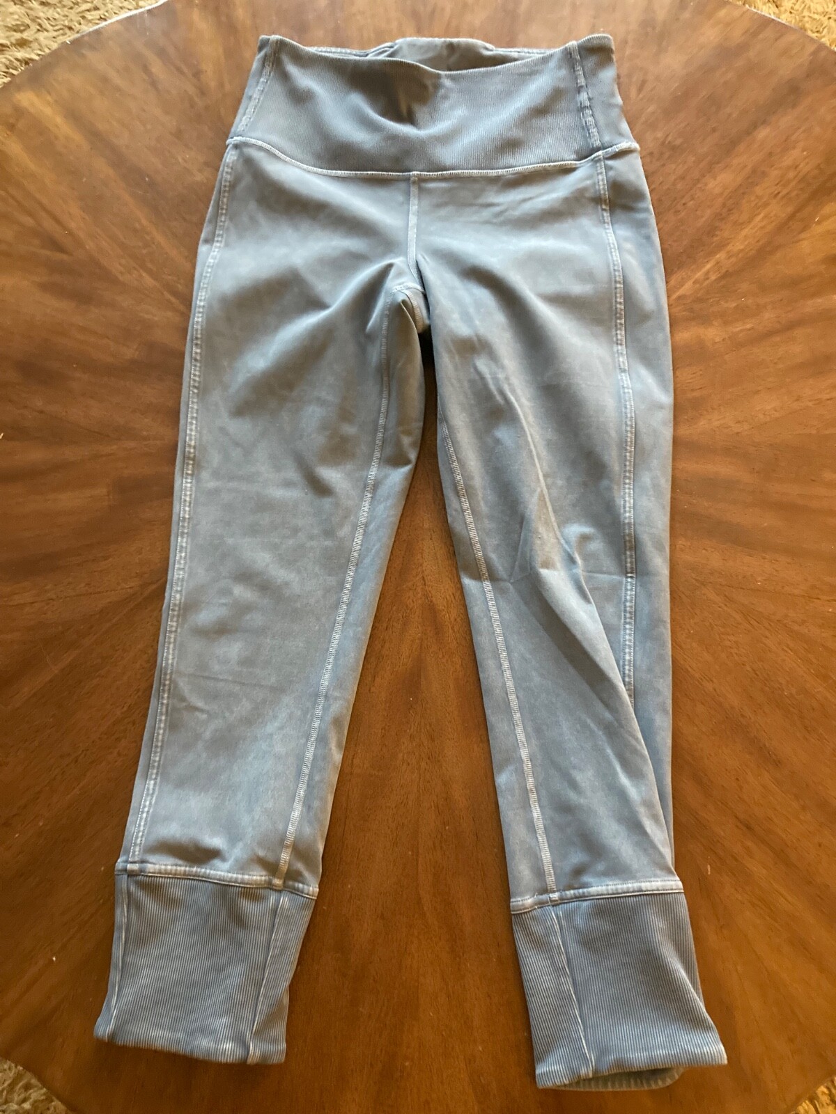 Lululemon Athletic Pants Stone washed blue Size 6