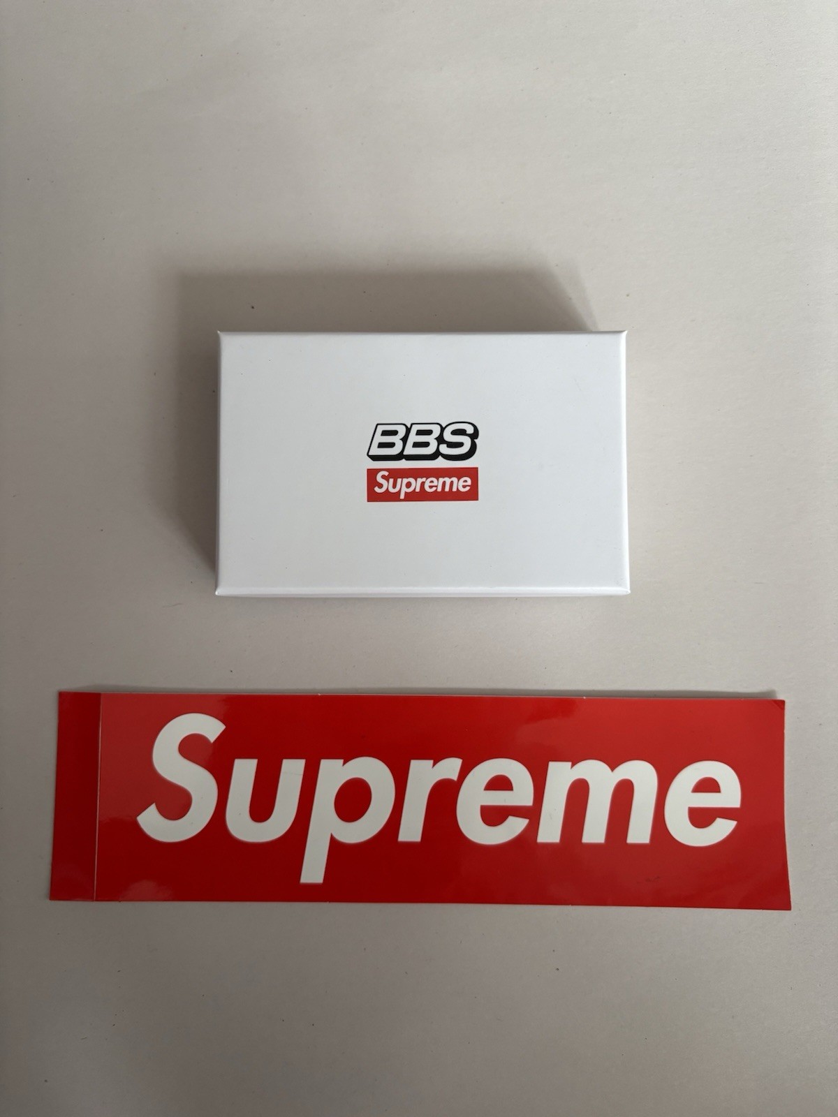 Supreme x BBS RS Rim Keychain New in Box FW2025 Wheel Key Chain
