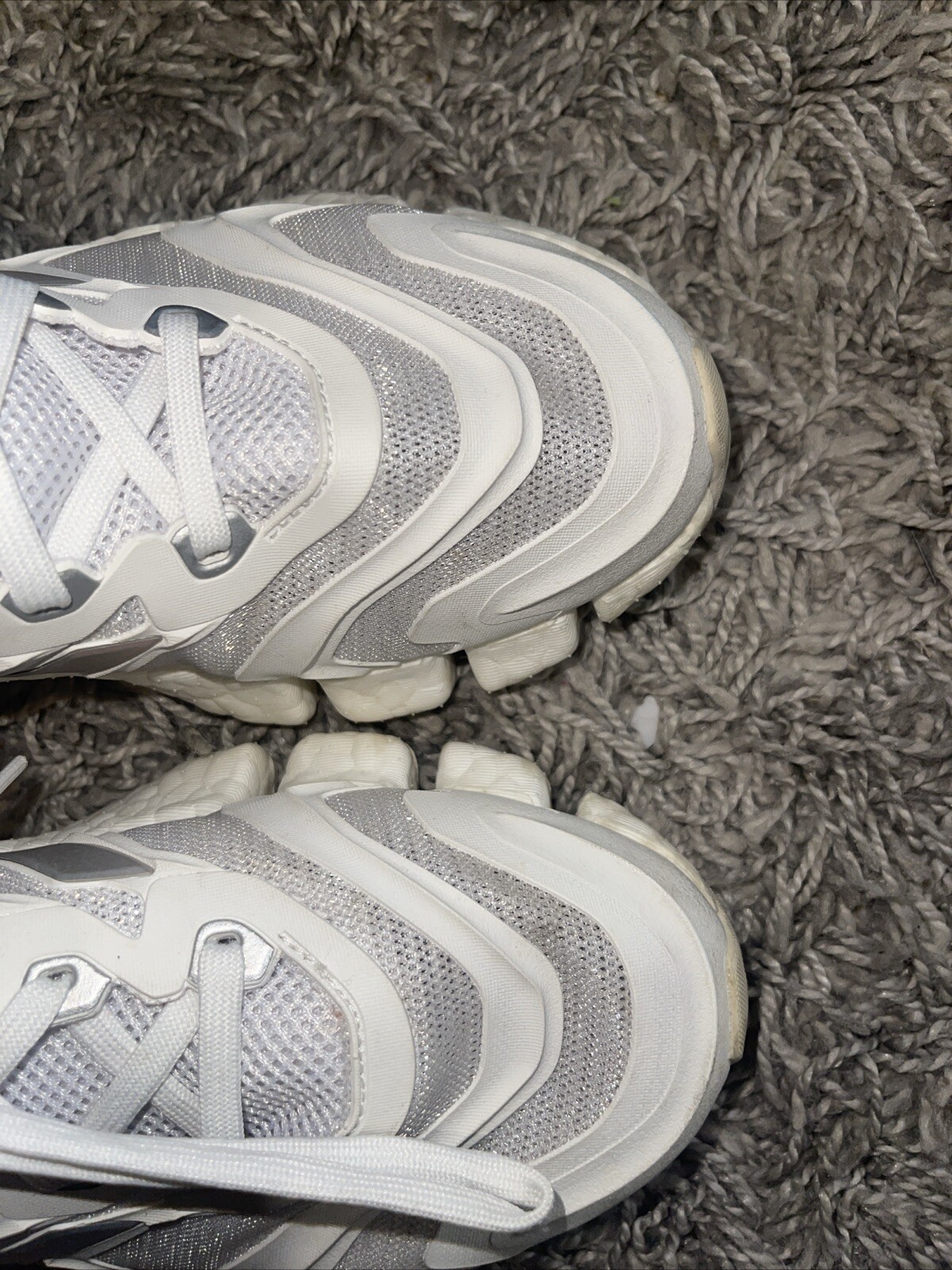 adidas Climacool Vento BOOST White Silver Men Unisex Running Shoe FZ1731 Sz 7