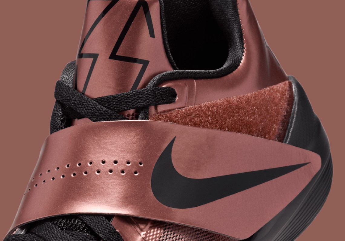 Nike KD IV 4 Christmas Xmas Metallic Copper Black FZ5913-800 Men’s