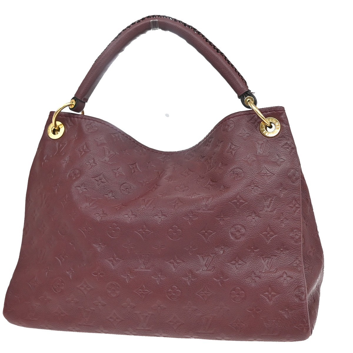 LOUIS VUITTON Artsy MM Shoulder Bag Monogram Empreinte Red M93451 614KP192