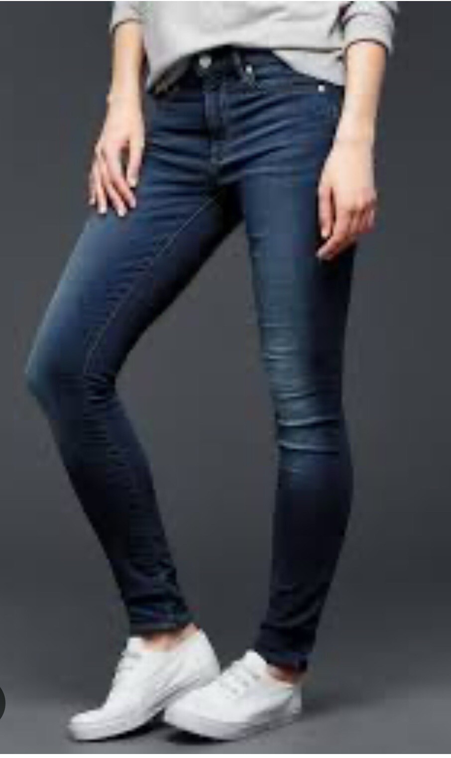 Gap 1969 Jeans Women’s 29r Resolution True Skinny High Rise