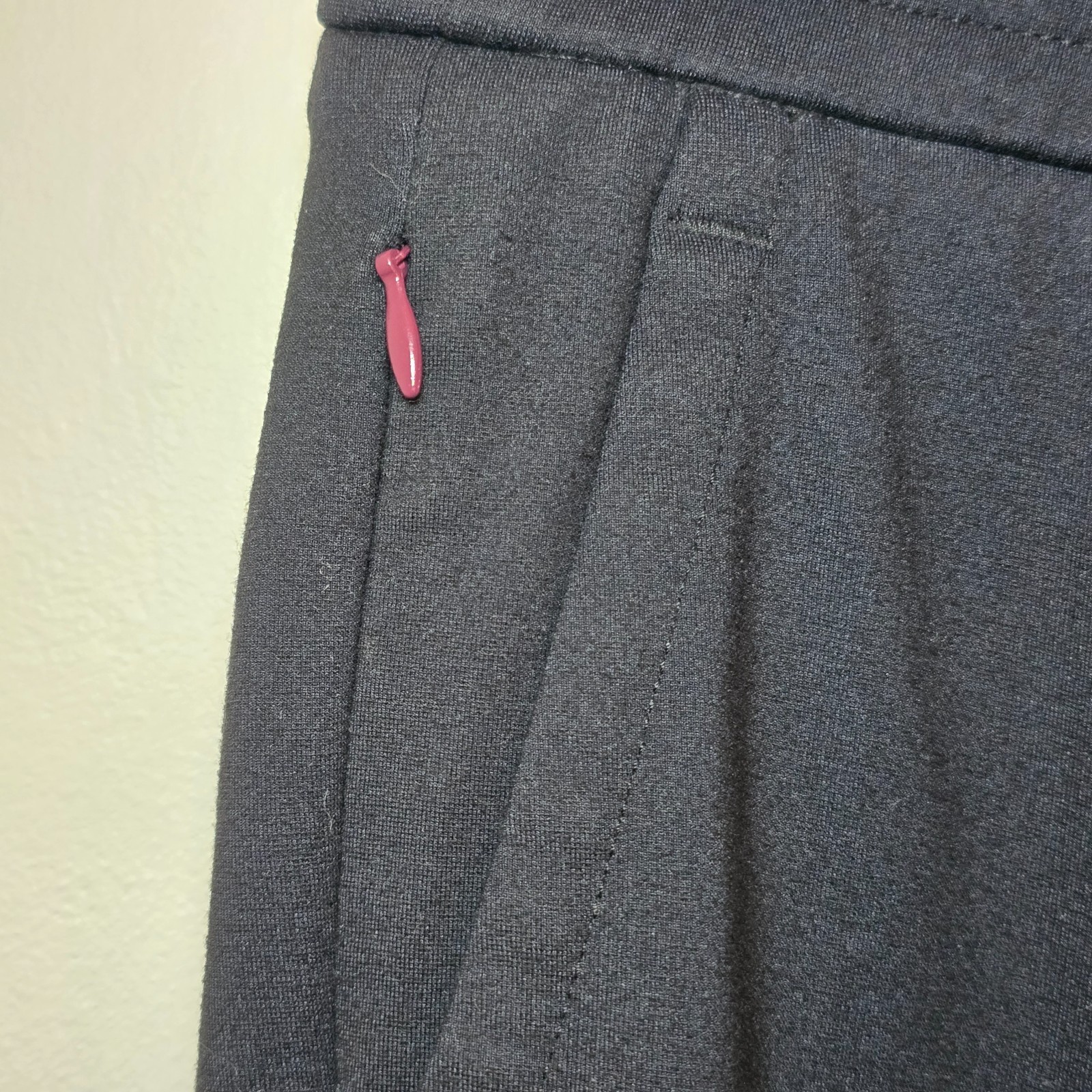 Bonobos Jogger Pants Men’s Medium Short Black Stretch Drawstring Zipper Pocket