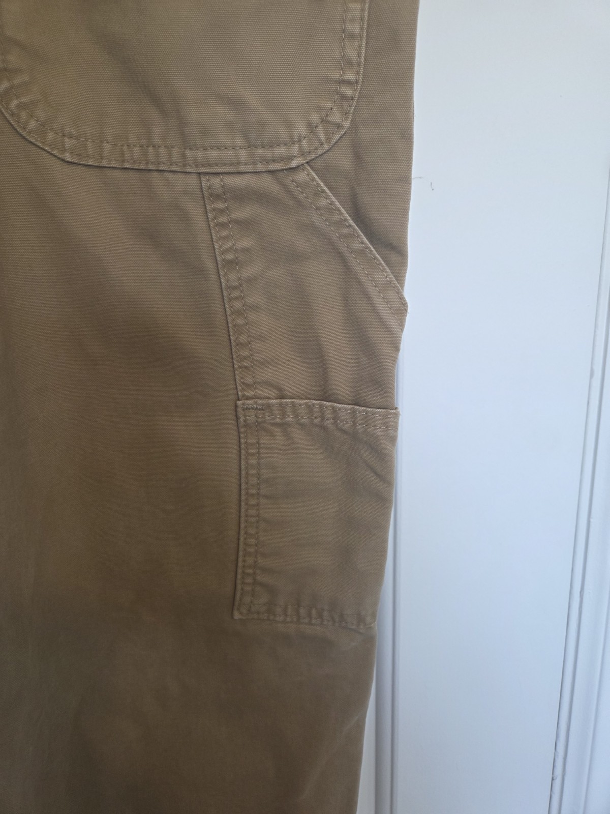 Wrangler Workwear Carpenter Pants Men’s Size 46×30 Brown Relaxed 94LSWAO
