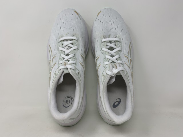 Women’s Asics Gel-Cumulus 26, White/Pale Mint, 10 B Medium US