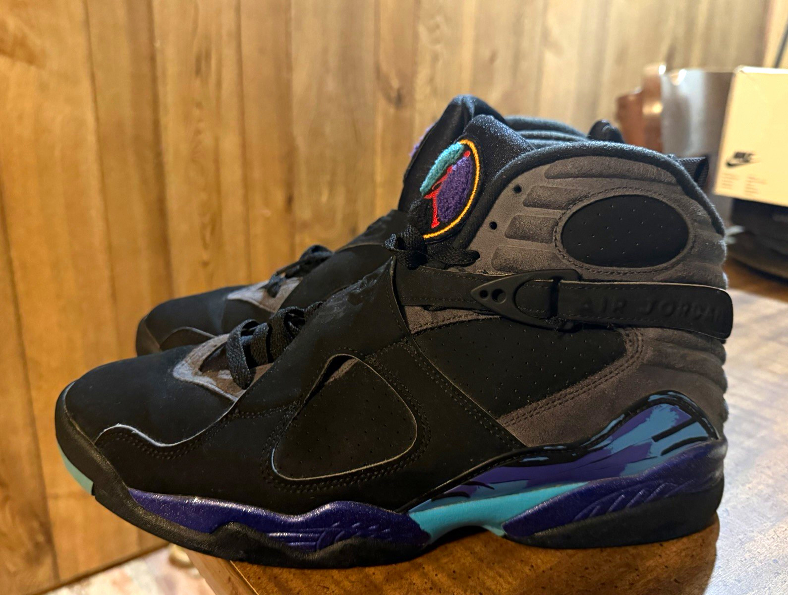 Nike Air Jordan 8 Retro Aqua 2015 305381-025 Men’s Size 11.5