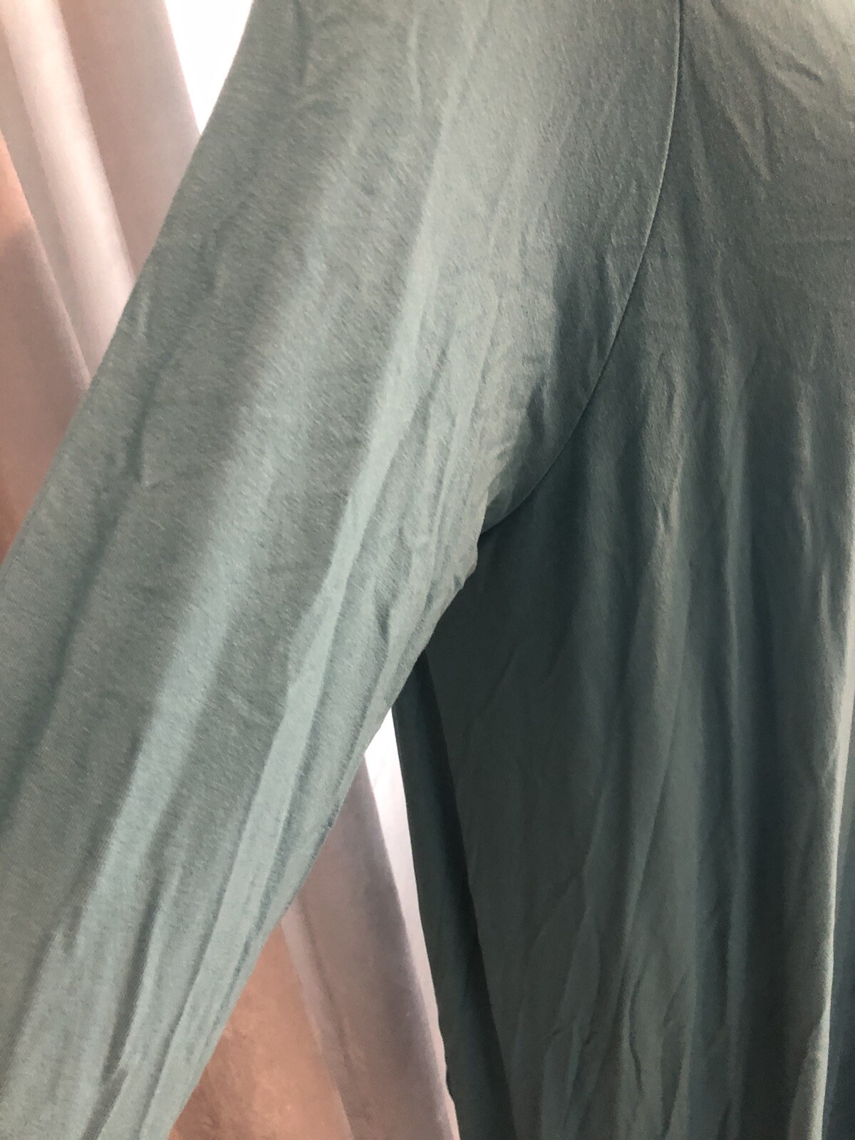 Jjill Rayon Open Slimming Front Topper Sz 1X Aqua Blue NWT Gorgeous!!!