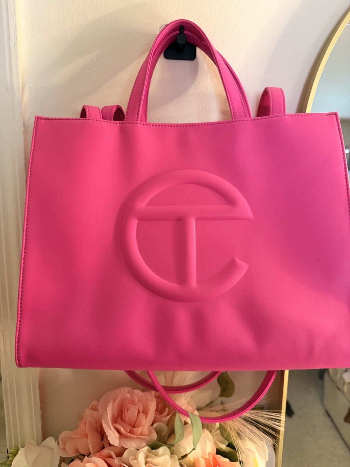 Telfar Pink Medium Tote
