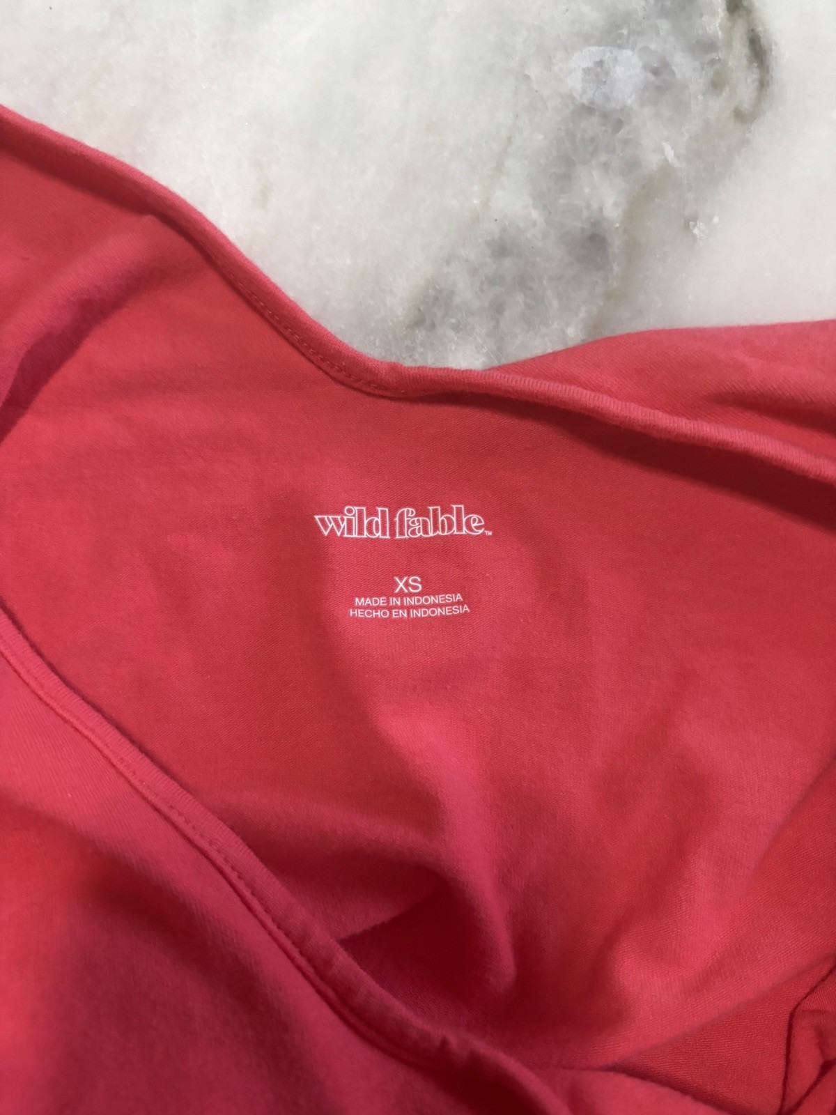 Wild Fable Pink Solid Bodycon Mini Dress V-Neck Sleeveless Strappy Sleeve XS