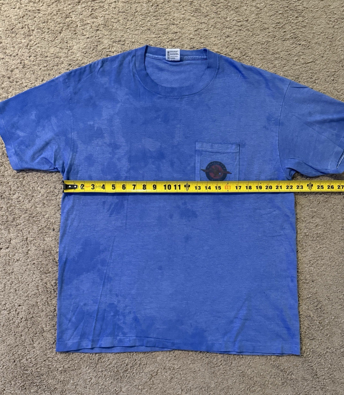 Anvil Blue XL Shirt NASCAR Pocono International Raceway 1993 Auto Racing