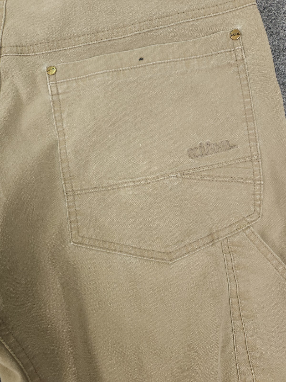 KUHL Revolvr UberKUHL Stretch Pants Men’s 32×32 Khaki Hiking Outdoor Casual…